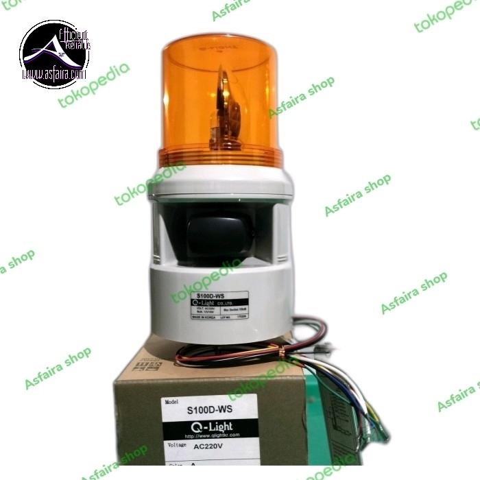 Gambar S100D-WS-220VAC Q-LIGHT /SIRINE/ WARNING LIGHT Q-LIGHT dari Asfaira Shop undefined Tokopedia