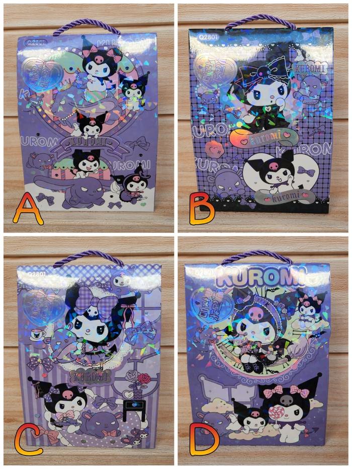 Gambar SET BLIND BOX ALAT TULIS KUROMI Q 2801 - A KURO TERBANG dari KITTY FANNY HOUSE undefined Tokopedia