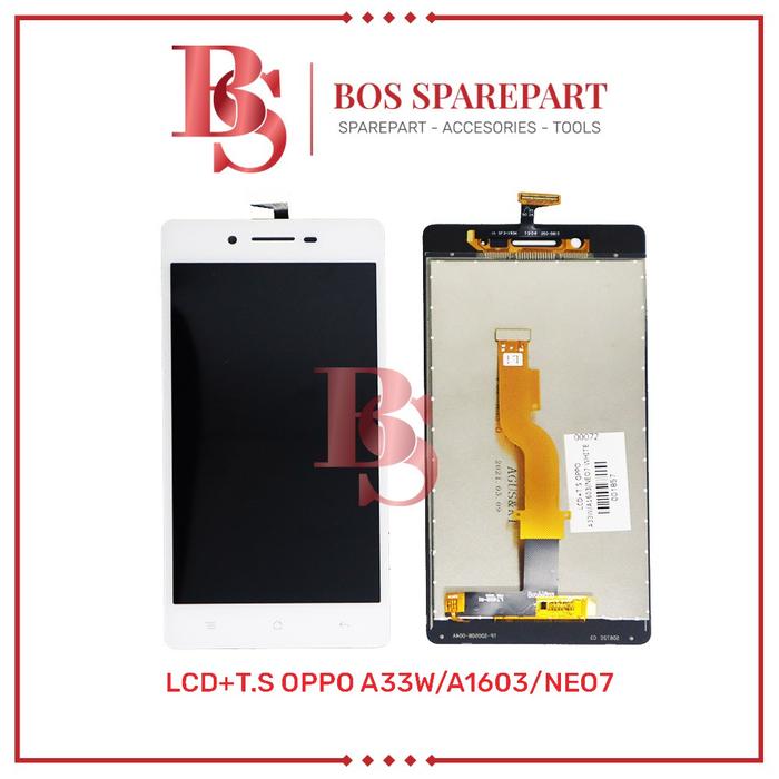 Gambar LCD TOUCHSCREEN OPPO A33W / A1603 / NEO 7 - INCELL, Hitam dari BOS SPAREPART PGC undefined Tokopedia