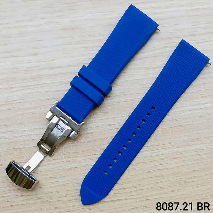 Gambar Tali Jam Tangan 21 MM Strap Rubber Quick Release Watch Band  8087.21 - 8087.20 BR dari Watch Band N strap undefined Tokopedia