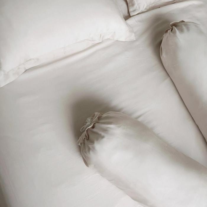 Gambar [ New ] Nou - Tencel Bedding Set & Bed Cover Stok Terbatas - Yogurt, Single dari LikedHeaven undefined Tokopedia