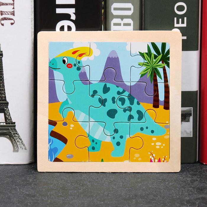 Gambar [PACOPA] Mainan Edukasi Puzzle Kayu Lucu Lucu Banyak Pilihan (1) - Dino Tosca dari PACOPA Official Store undefined Tokopedia
