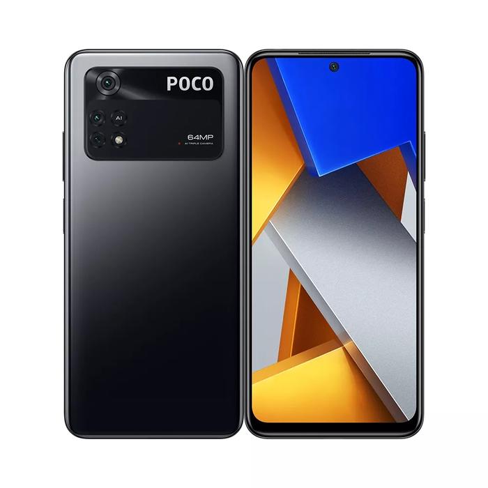 Gambar HP POCO M4 PRO 6/128 GB - POCO M 4 PRO RAM 6GB ROM 128GB GARANSI RESMI - Power Black dari Cahaya Store Cell undefined 2 Tokopedia