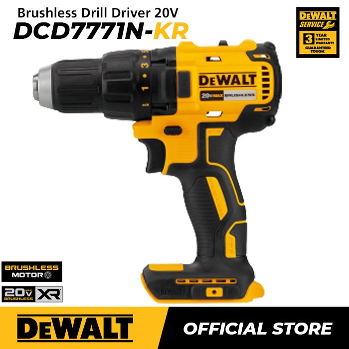 Gambar Dewalt Brushless Drill Driver / Bor Obeng Bat 20V DCD7771N (UNIT ONLY) - DCD7771N Only dari Dewalt ID undefined Tokopedia
