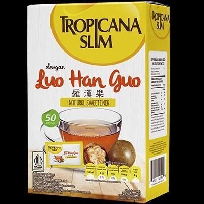 Gambar Tropicana Slim Luo Han Guo 50 Sachet Pemanis Lo Kuo Lohankuo Lohan Dus - Tahun 2025 dari Janji Pelangi Dari Tuhan Kita undefined Tokopedia
