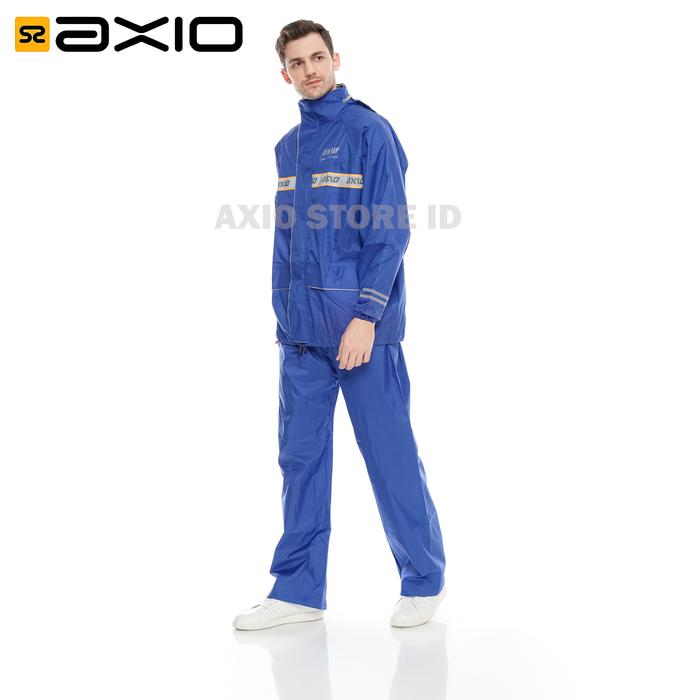Gambar Jas Hujan Jumbo Axio XXXL Original Waterproof - Biru dari AXIO STORE ID undefined Tokopedia