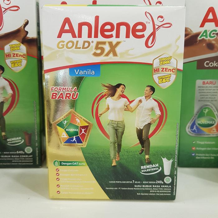Gambar Susu Anlene Gold 240gr Rasa Vanila & Coklat dari Atarra Store undefined Tokopedia