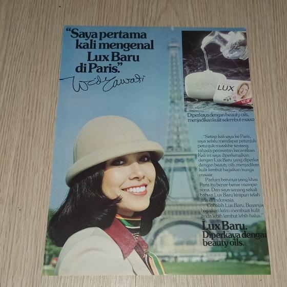 Gambar Iklan Cetak Jadul Sabun Lux Model Widyawati - Hitam dari Kawan DuniaMayaShop undefined Tokopedia