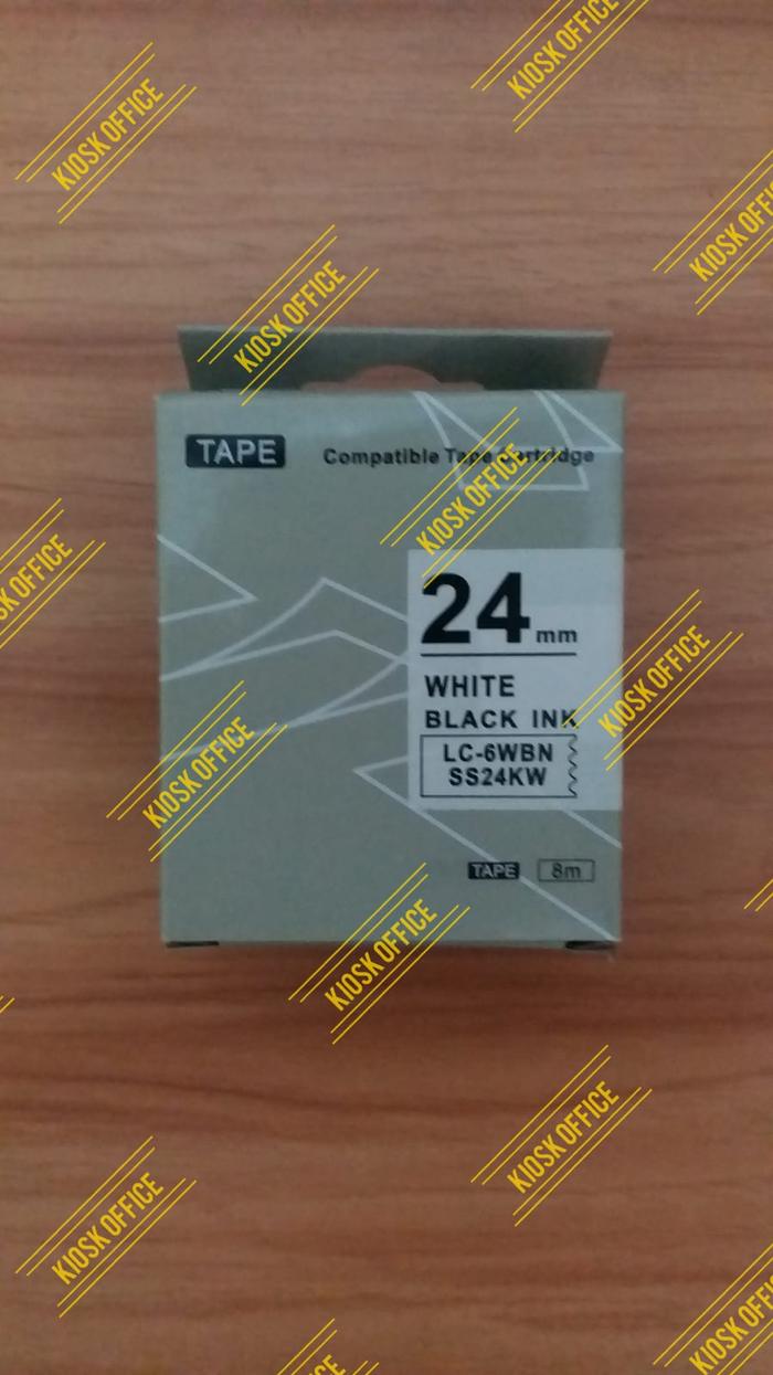 Gambar Pita Label Tape Printer Epson LW Series 24&36mm - Ordered Pak Muhammad - 24mm Putih dari Kiosk Office undefined Tokopedia