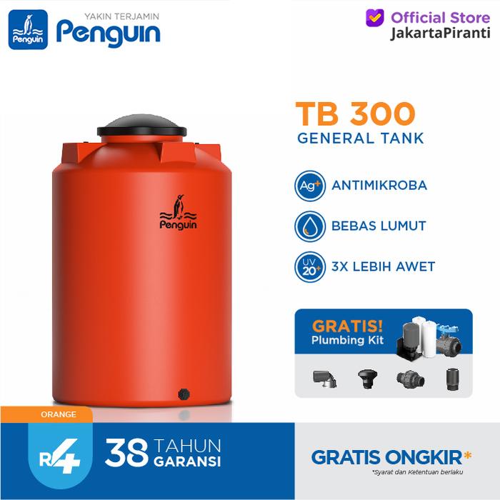Gambar Toren Air Penguin TB300 Tangki Air Plastik 3100 L Tandon Air TB 300 - Orange dari Jakarta Piranti undefined Tokopedia