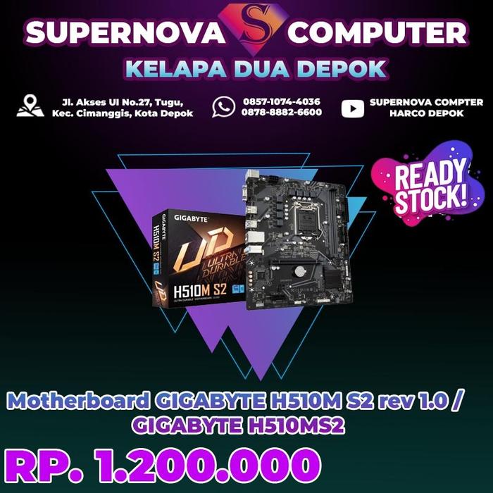 Gambar gigabyte B670m ds3h dari SUPERNOVA COMPUTER ARIET undefined Tokopedia