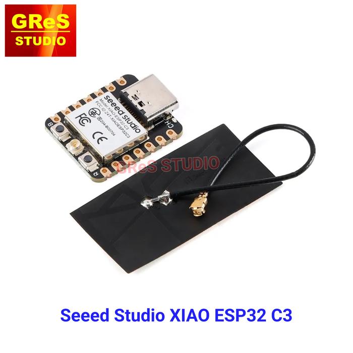 Gambar Seeed Studio XIAO ESP32C3 WiFi Bluetooth Development Board Module dari GRES STUDIO undefined Tokopedia