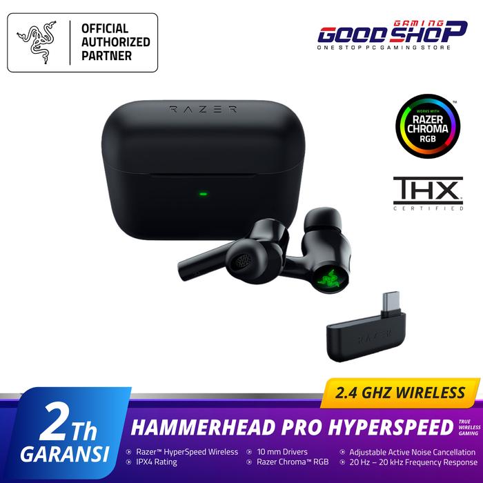 Razer Hammerhead Pro Hyperspeed True Wireless Gaming Earbuds