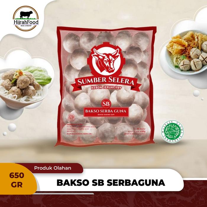 Gambar Bakso Sapi Sumber Selera SB SERBAGUNA | All-Purpose Meatballs dari Hijrahfood Meatshop undefined Tokopedia