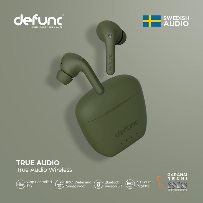 Gambar Defunc TRUE AUDIO True Wireless Earbud - Hijau dari DeFunc Official Store undefined Tokopedia