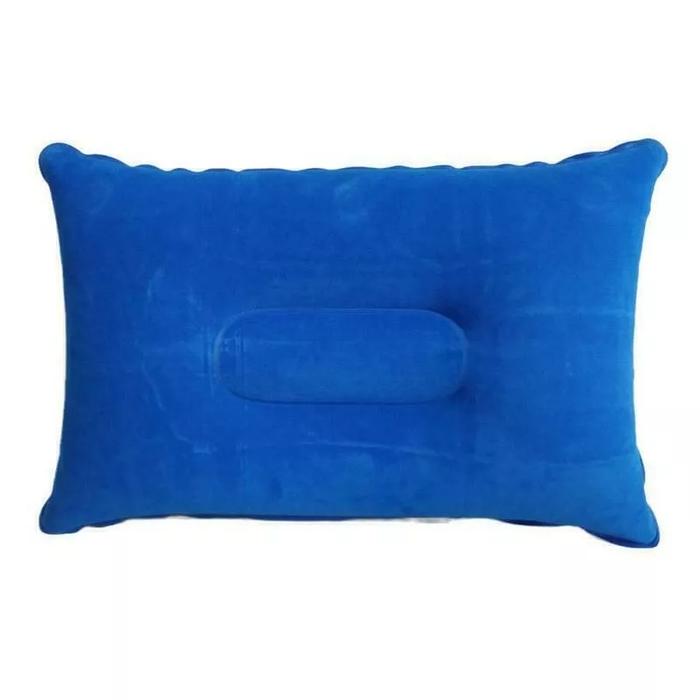 Gambar Bantal Angin Tiup Travel Hiking Camping Outdoor Praktis - Biru dari Toko Pratama Karya undefined Tokopedia