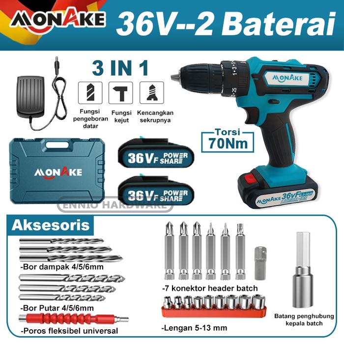 Bor Cordless Hammer Drill Screwdriver GSB 183-LI Cordless Impact