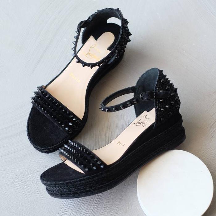 Louboutin Madmonica Louboutin Bhutanese Wedges Christian Louboutin