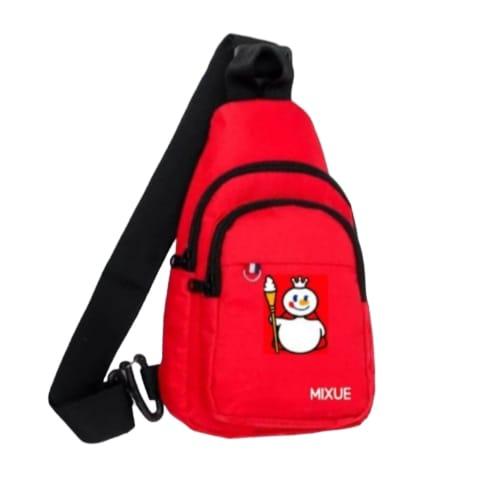 Gambar tas anak mixue viral model selempang cocok untuk ngaji dan jalam-jalan - Merah dari Noni_Galery undefined Tokopedia