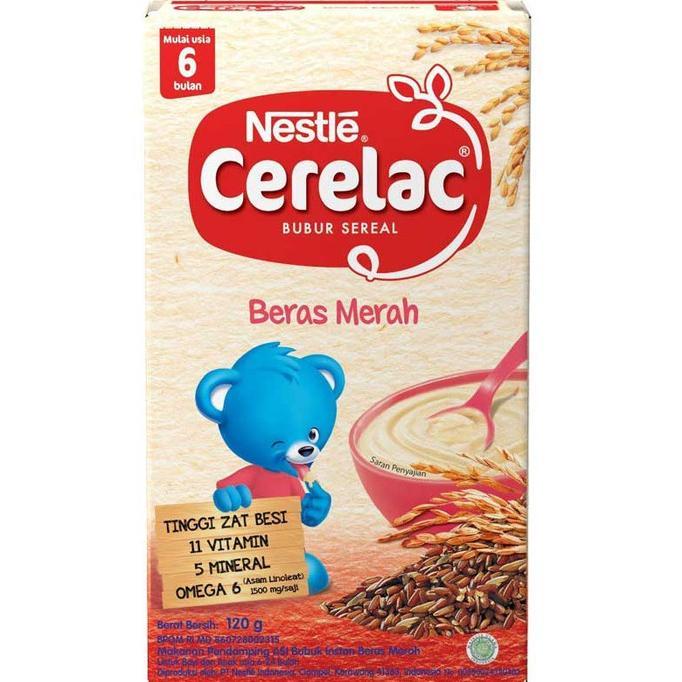 Gambar Nestle Cerelac Beras Merah 120G dari Lampung Ceria undefined Tokopedia