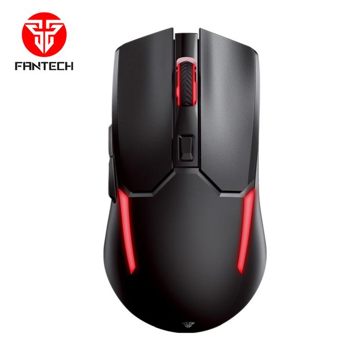 Gambar Fantech WGC2 Venom II Gaming Wireless Mouse RGB - Hitam, Free Mousepad dari TokoTeknoPro undefined Tokopedia