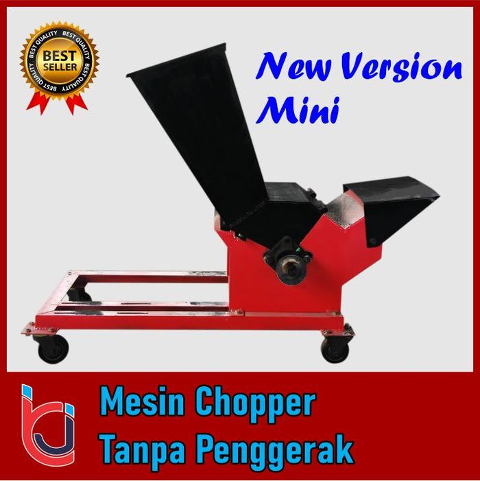 Gambar Mesin Mini Chopper Pencacah Rumput Ranting Pakan Ternak Multifungsi - Tanpa Penggerak dari Bajatani Machinery undefined Tokopedia
