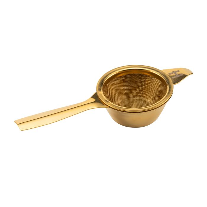 Gambar Tea Filter and Infuser Saringan Teh Solid Stainless Steel - Dome Style - Gold dari HAVELTEA undefined Tokopedia