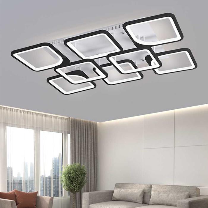 Gambar Lampu Plafon Plafond Gantung Hias LED Modern Ceiling Lamp Light 8 - Hitam dari Glotima undefined Tokopedia