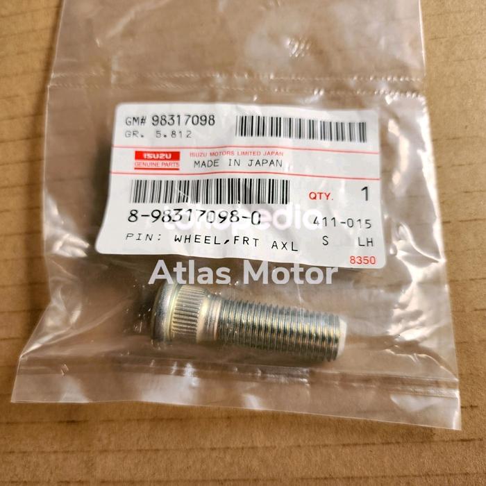 Gambar Baut Roda Isuzu Panther dan Dmax Original dari Atlas Motor undefined Tokopedia