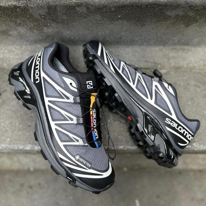 SALOMON XT-6 GTX Black/Ebony/Lunar Rock 