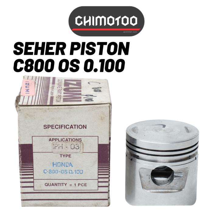 Gambar Seher Piston Honda C800 C 800 Os 0.100 dari CHIMOTOO undefined Tokopedia