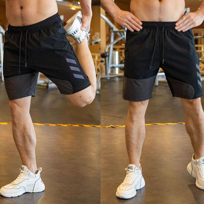 Gambar KAMB celana pendek pria running premium santai Olahraga Pakaian Sport - Hitam, M dari KAMB Indonesia Official Store undefined Tokopedia
