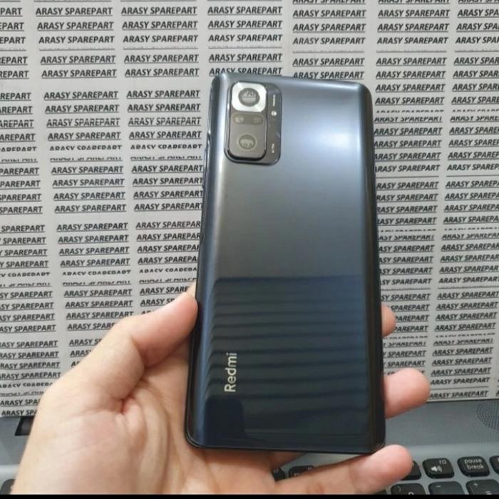 Gambar Casing Kesing Housing Xiaomi Redmi Note 10 Pro Original Backdoor Bazel - Onyx Grey dari YT.Part026 undefined Tokopedia