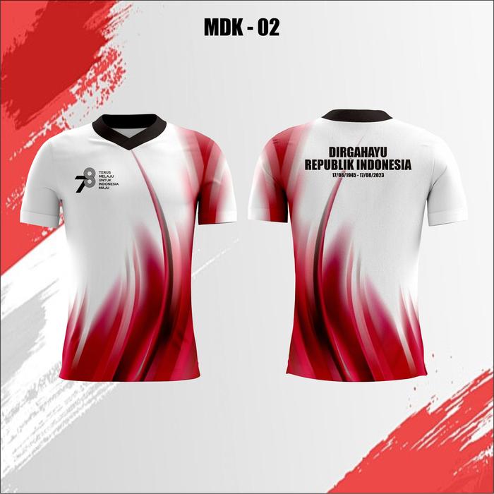 Gambar Jersey / Kaos HUT - RI Indonesia ke 78 Unisex - MKD - 02, XXXXXXL dari Pabrik Jersey Custom undefined Tokopedia