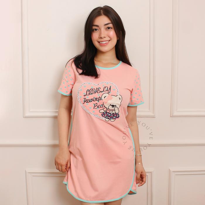 Gambar You've 6362 Dress Baju Tidur Pakaian Dalam Wanita - Pink, One size dari YouHave Store Kota Administrasi Jakarta Utara Tokopedia
