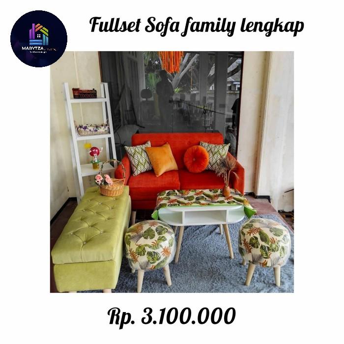 Gambar Sofa fullset family lengkap dari marytza undefined Tokopedia
