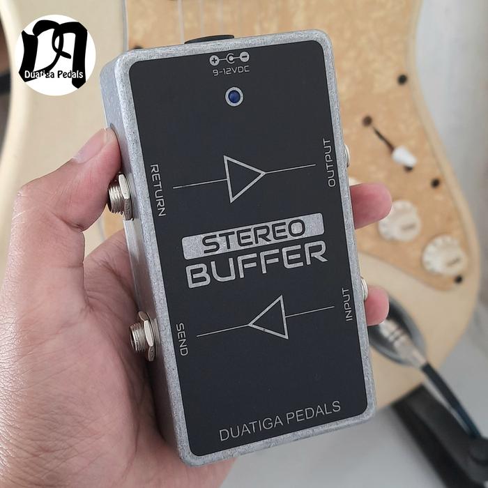Jual Dual Buffer Pedal ~ Duatiga Stereo Buffer - case aluminium - Kab ...