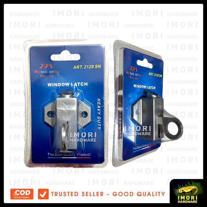 Gambar MULLER Spring Knip Knife Grendel Kodok Gerendel Jendela Hasps - 2128 SN dari Imori hardware undefined Tokopedia