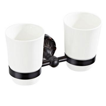 Gambar Tempat Sikat Gigi Minimalis Untuk Kamar Mandi / Aksesoris Kamar Mandi - Hitam dari R-King undefined Tokopedia