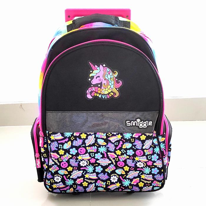 Gambar Tas troli Unicorn Smiggle anak perempuan | Smiggle trolly , pre-owned dari galeribajubekas undefined Tokopedia