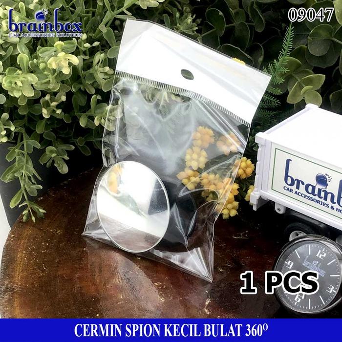 Gambar HIGH QUALITY Cermin Kaca Spion Kecil Cembung 360* Blind Spot Mirror - 1 PCS dari Brainbox Car and Home undefined Tokopedia