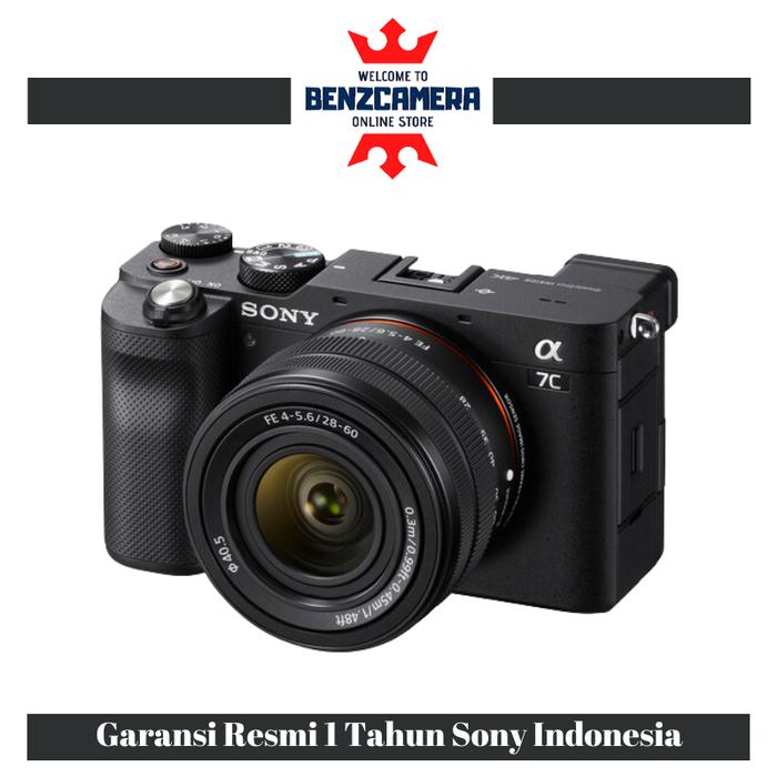 Gambar Sony Alpha a7C Kit 28-60mm / Sony A7C Kit 28 60mm / Sony A7C Kit - Black dari Benzcamera undefined Tokopedia