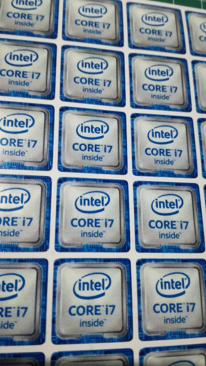 Gambar Stiker Intel Core i7 Gen 3 Gen 4 Gen 6 Gen 7 Gen 8 Gen 10 Gen 11 - i7 Gen 3 Blue dari Mediatama Komputer_NEW undefined 4 Tokopedia
