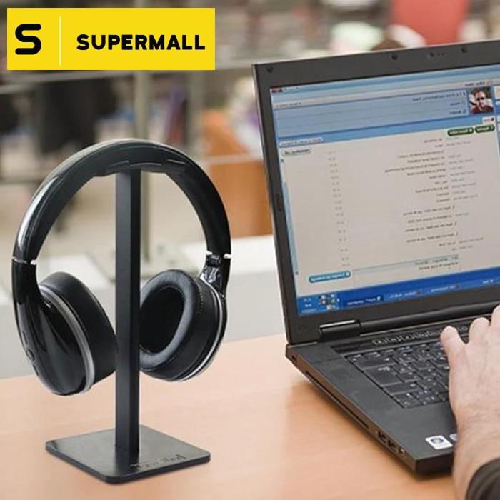 Gambar SUPERMALL Stand Headphone Headset - Tempat Gantungan Head Phone Gaming - Stand Headphone dari Supermall Nusantara undefined Tokopedia