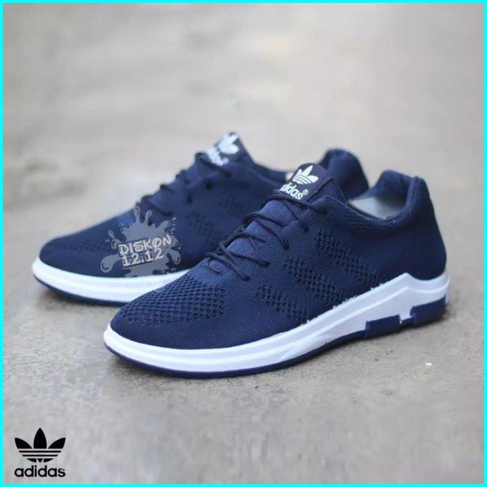 Jual SALE STOK SEPATU SNEAKERS PRIA ADIDAS PUREBOOST CL2110 NAVY