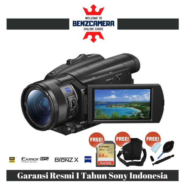 Gambar Sony FDR-AX700 4K Camcorder - Sony AX700 - + Bonus dari Benzcamera undefined Tokopedia