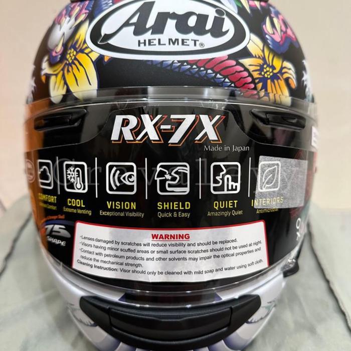 Jual ARAI RX7X ORIENTAL BLUE - Jakarta Timur - gravaleyyStore | Tokopedia