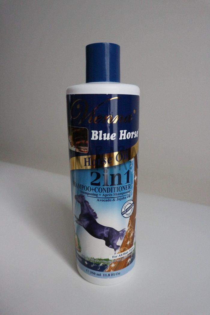 Gambar VIENNA Blue Horse Shampoo Herbal Growth 350ml Shampo Kuda - 2 in 1 Shampoo dari Karara.id undefined Tokopedia