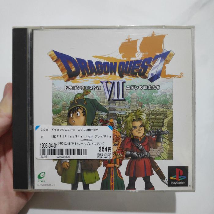 Gambar Dragon Quest VIII 8 DQ Jp PS2 ps1 Original Game PlayStation vii 7 1 2 - DQ VII dari Lupus Hobby undefined Tokopedia