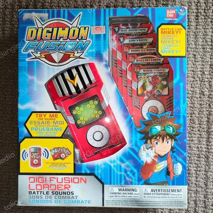 digimon fusion loader cards DigiFusion Toys Digimon Fusion Loader Blue Flare